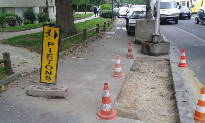  Suppression d'un passage pour piétons rue Médéric