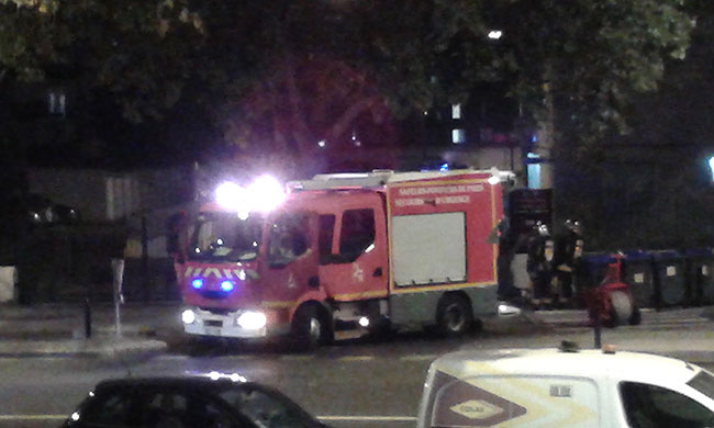 Les pompiers vont au n° 39